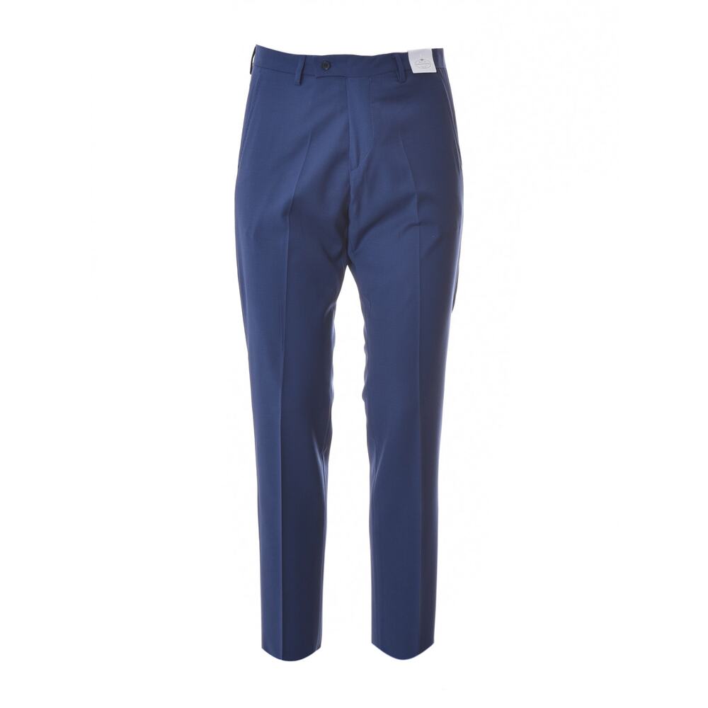 HERMAN & SONS Chino Pant Trousers Navy Italian sz 56 / US sz 40 NWT $187